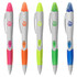 A set of five Cato Pen Highlighters in orange, pink, green, blue, and yellow, featuring a logo on each pen.