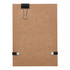 A Flexi Notebook featuring a brown cover, secured with black elastic bands and a metal clip.