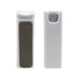 A white spray screen cleaner with a textured cleaning surface, featuring a logo on one side.