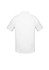 A white short sleeve button-up shirt featuring a classic fit and a simple design with a back collar.