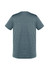 A men's short sleeve tee in a dark teal colour, featuring a back view and a logo on the upper back.