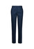 Navy tapered pants with an adjustable waist and a sleek design, featuring a subtle branding logo.