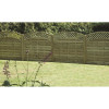 6ft Arched Lattice Top Fence Panel (1800 x 1800mm)