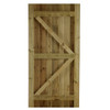 6ft Closeboard Gate (1750 x 900mm) - Pressure Treated Green Timber