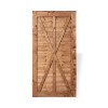 6ft Lap Gate (1830 x 900mm) - Dip Treated Brown Timber