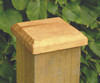 Fence Post Cap (100 x 100mm) - Pressure Treated Green Timber