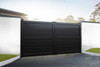 Readymade Double Swing Gate - Black