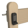  Gatemaster - Select Pro, Surface-fixed digital lock on gate