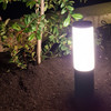 Ellumiere Black Bollard Light (350mm) - 3w LED Bulb