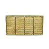 6ft Traditional Lap Fence Panel (1830 x 900mm) - Pressure Treated Green Timber