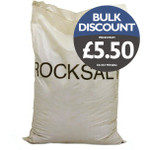 White De-icing Rocksalt in 25kg bag