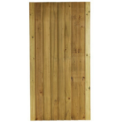 6ft Closeboard Gate (1750 x 900mm) - Pressure Treated Green Timber