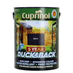 Cuprinol Ducksback 5 Ltr Black