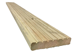 3.6m deck board (ex 150 x 32mm) -  grooved side