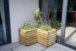 Linear Corner Planter (800 x 800 x 440mm)