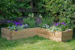 Caledonian Corner Raised Bed