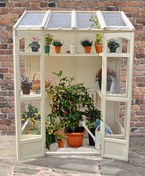 Victorian Tall Wall Greenhouse