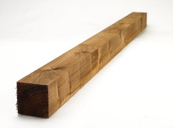  10ft Fence Post (3000 x 75 x 75mm) - Pressure Treated UC4 Brown Timber 
