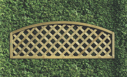 1.5ft Heavy Diamond Lattice Arched Panel 