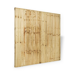 6ft Closeboard Fence Panel (1830 x 1500mm) - Pressure Treated Green Timber