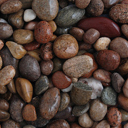 Long Rake Spar 14mm-20mm Scottish Pebbles  - Wet