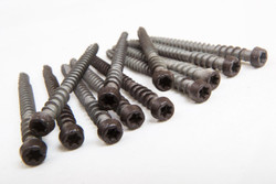 200 Smartboard Composite Decking Screws and Bit (63mm) - Chocolate Brown