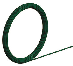 2.0/1.4mm Green Ty Wire  25M Coil galvanised Core