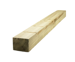 8ft Fence Post (2400 x 75 x 100mm) - Pressure Treated UC4 Green Timber