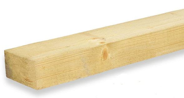 Softwood Railway Sleeper (2400 x 200 x 100mm) - Pressure Treated Natural Timber