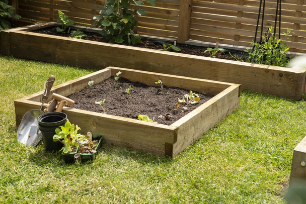 Caledonian Compact Raised Bed (900 x 900 x 140mm)