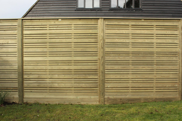 6ft Jacksons Urban horizontal fence panels