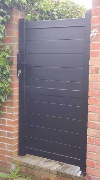 Readymade Pedestrian Gate - Black