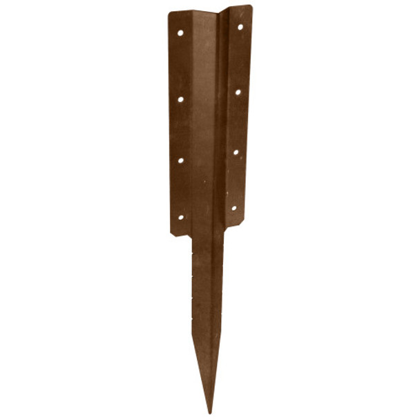 Double Sleeper Straight Support Spike 660mm BROWN
