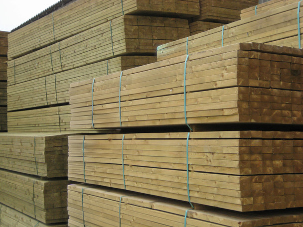 BUNDLE OFFER - 47x150mm Treated C24 Carcassing Timber - Various Lengths Available