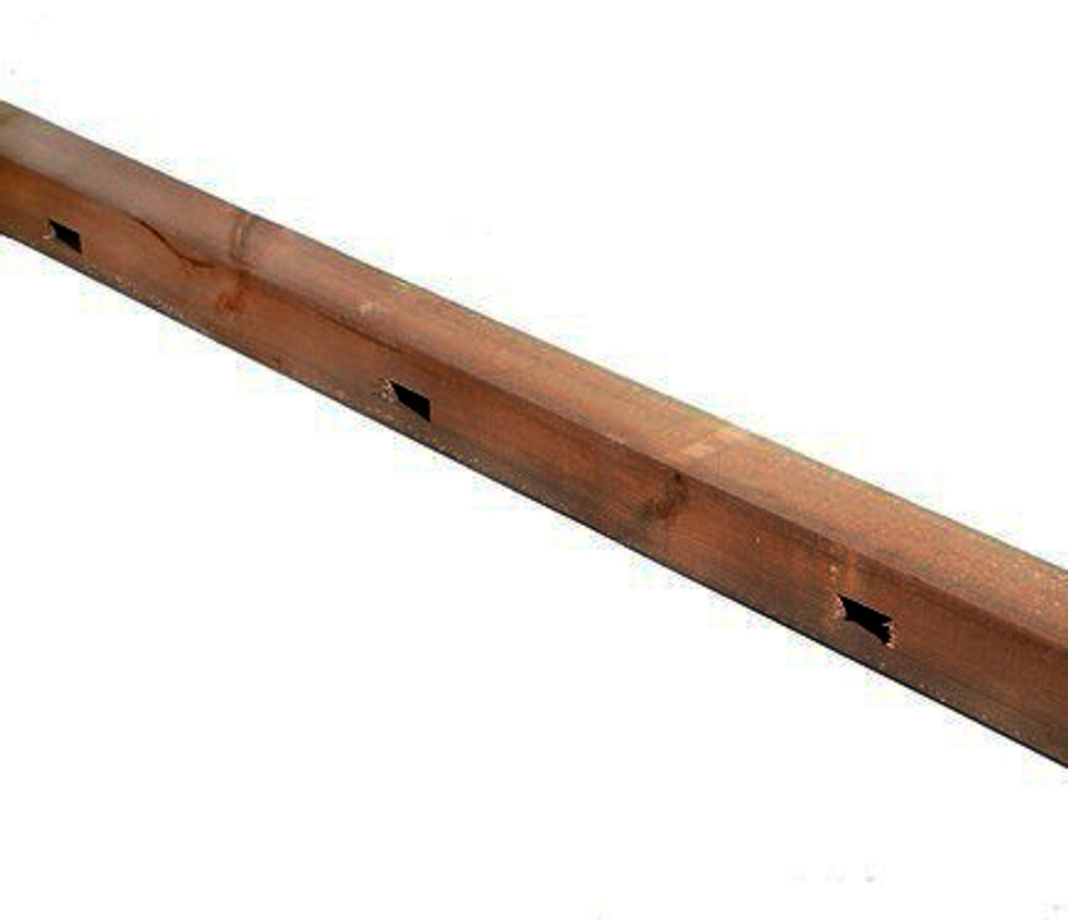 8ft Intermediate Fence Post 2400 X 100 X 100mm Morticed For 3 Rails   800047  14094.1636109619 