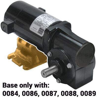 Model 0087 24A-3F Series DC Right Angle Gearmotor image 1