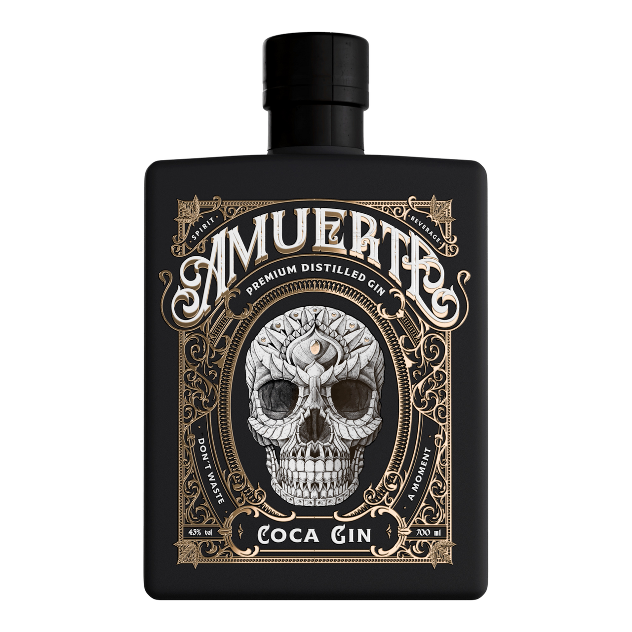 Botella Amuerte Coca Gin Black Edition
