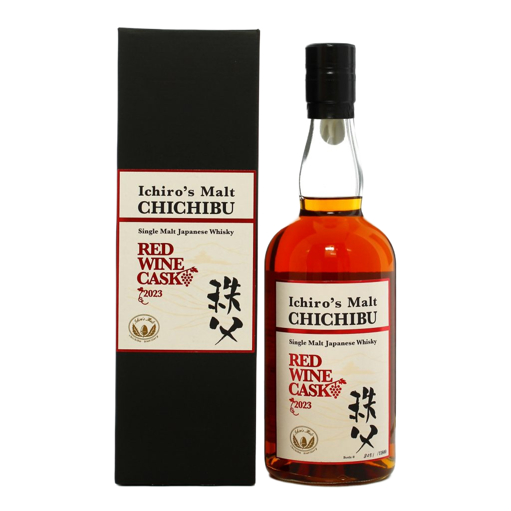 Botella Ichiro's Malt Chichibu Red Wine Cask 2023