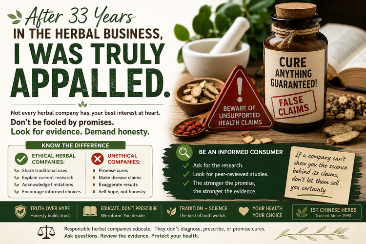 How To Spot False Herbal Claims
