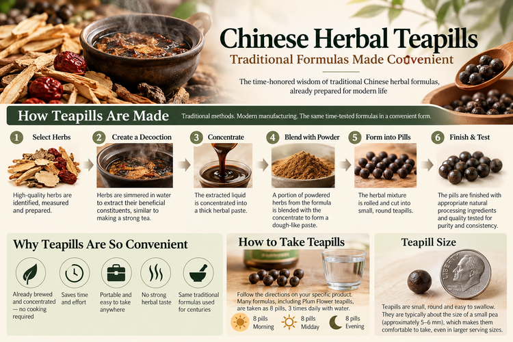 What Are Chinese Herbal Teapills?