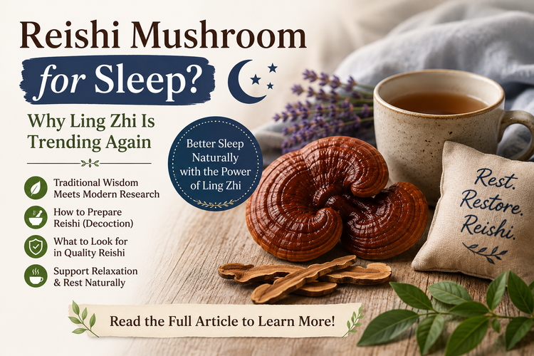 Reishi Mushroom for Sleep? 