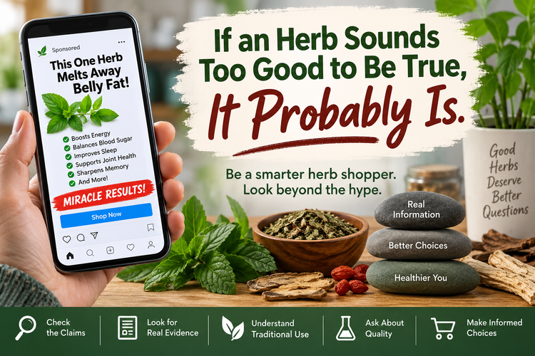 If an Herb Sounds Too Good to Be True, It Probably Is