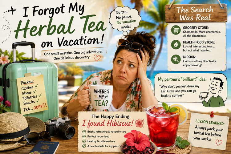 I Forgot My Herbal Tea on Vacation
