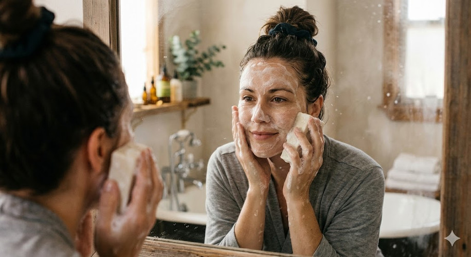 Why I Stopped Using Liquid Soap—and Switched to Peppermint Bar Soap