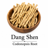 Dang Shen, also known as Codonopsis Root, is available in long root, cut pieces and tea cut.