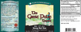 The Great Pulse back label with all directions on how to use and herbal ingredients.