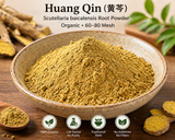 Scutellaria Root - Huang Qin - Skullcap Root - Powder Form 1 lb. - Nuherbs Organic 
Perfect for making your own money saving capsules