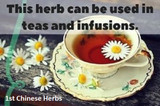 Enjoy an herbal tea.