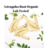 Astragulas Root Certified Organic in Sliced form.   Organic Astragalus root slices in bulk form, ideal for natural immune support and wellness."