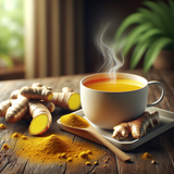 Turmeric tea, simple and easy to make